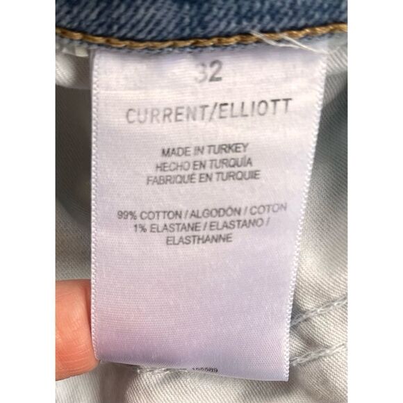 Current/Elliott Original Boyfriend in Sunny Destructed, Size 32 - Picture 8 of 14